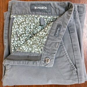 Bonobos Grey Chino Shorts